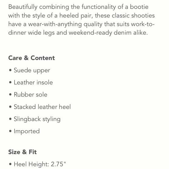 Anthropologie Tracy Slingback Shooties - Picture 7 of 7